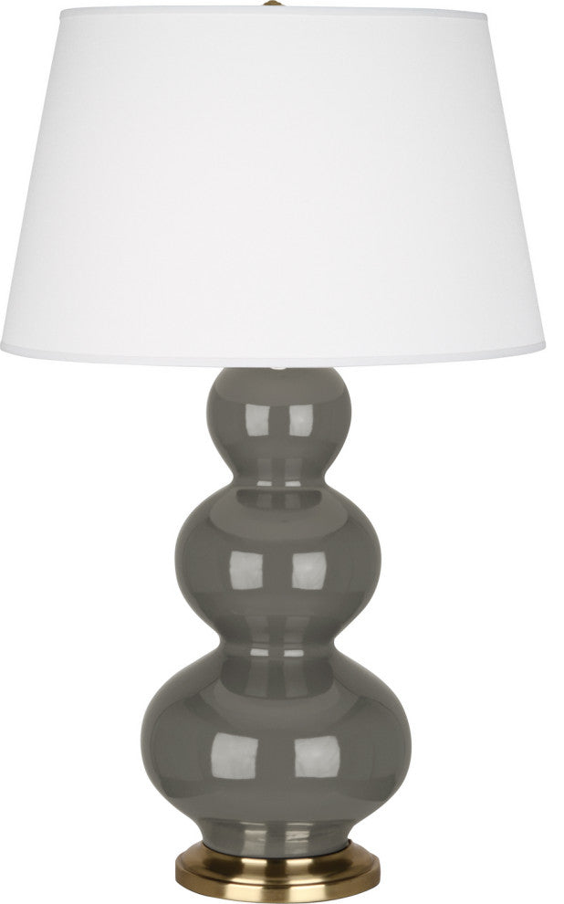 Robert Abbey RA-CR40X 1-Light Table Lamp, Triple Gourd