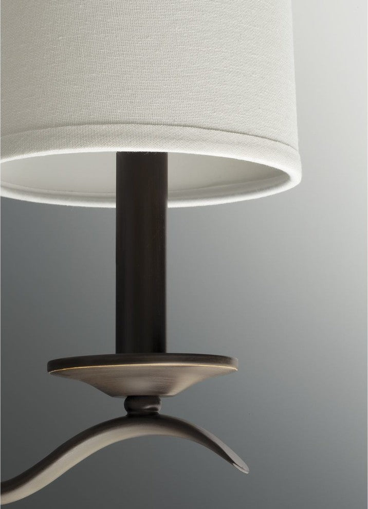 Progress Lighting Fabric Shade, Beige Linen