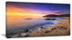 "Sunset in Cala Violina Bay Beach" Seashore Wall Art, 1 Panel, 60"x28"