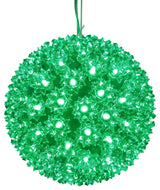 100Lt X 7.5" Led Green Starlight Sphere