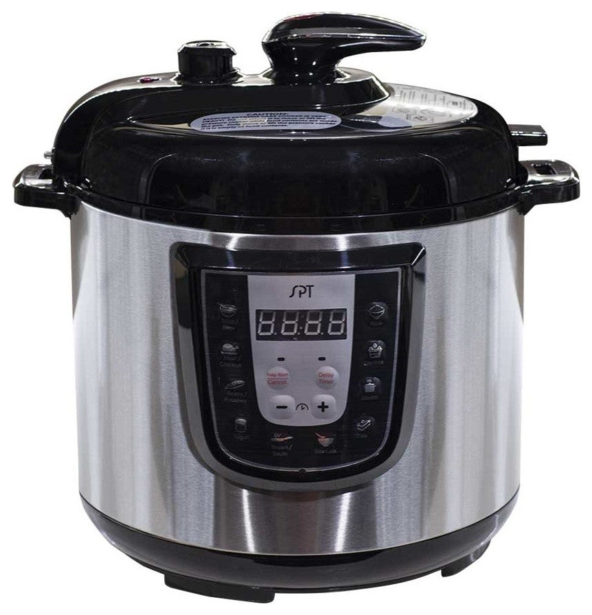 6-Qt Digital Stainless Steel Electric Pressure Cooker
