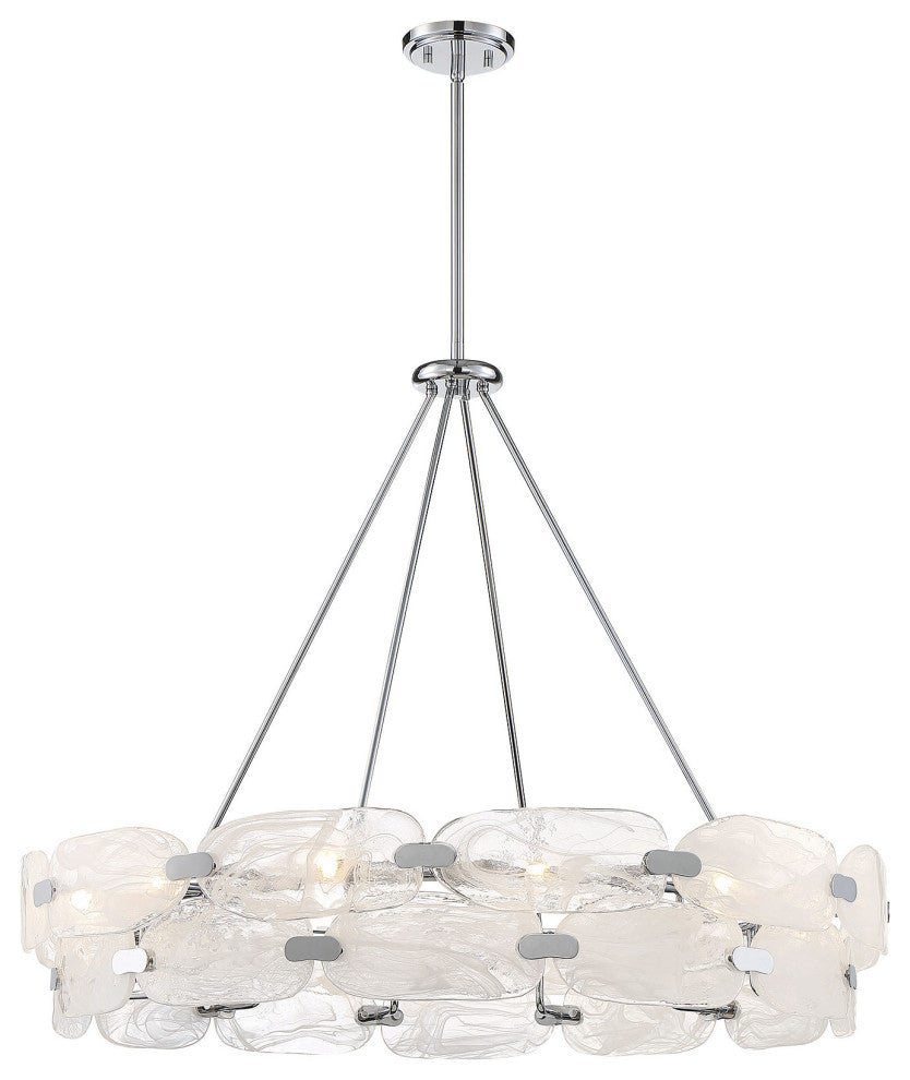Vasare Chrome, 12-Light Pendant