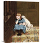 "Sympathy" Stretched Canvas Giclee by Briton Riviere, 18"x22"