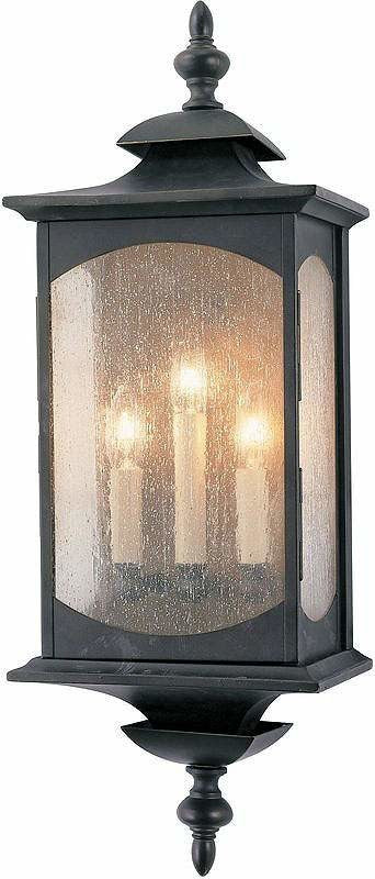 Murray Feiss Market Square Three Light Outdoor Wall Sconce OL2602ORB