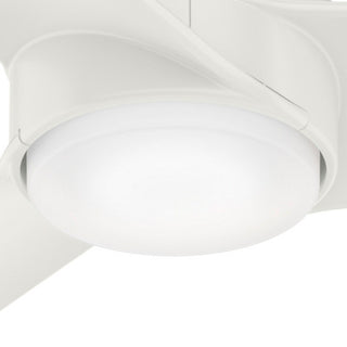 Hunter 54" Havoc Fresh White Ceiling Fan, LED Light Kit and Wall Control
