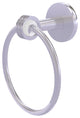 Clearview Towel Ring with Dotted Accents, Satin Chrome