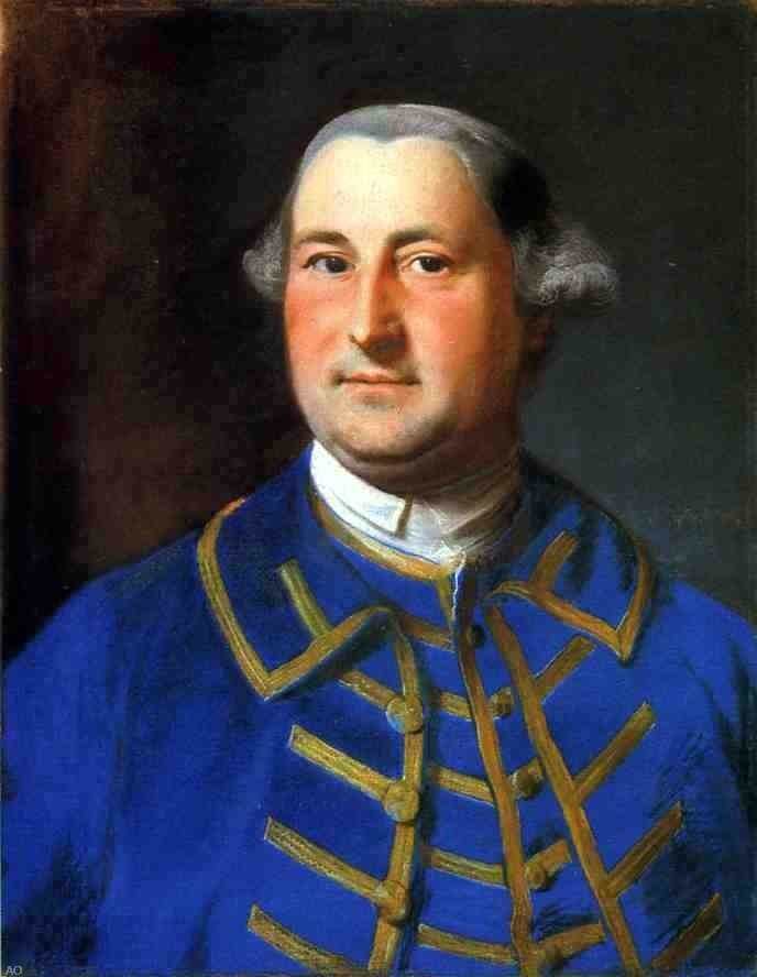 John Singleton Copley Gregory Towsend, 21"x28" Wall Decal Print