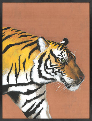 Orange, Black, and White, 36 x 50