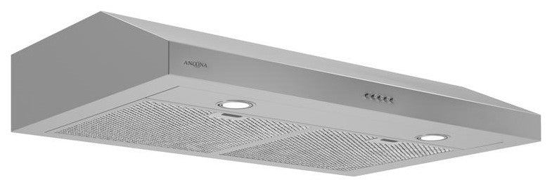 Slim S3D 30" 325 CFM Non-vented Stainless Steel Under Cabinet Range Hood