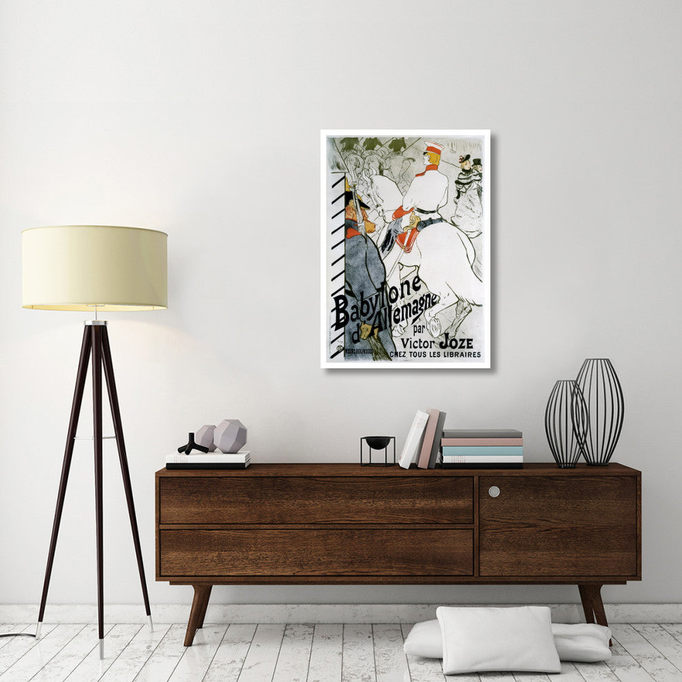 "Babylone dï¿½Allemagne" Digital Paper Print by Henri Toulouse-Lautrec, 30"x42"
