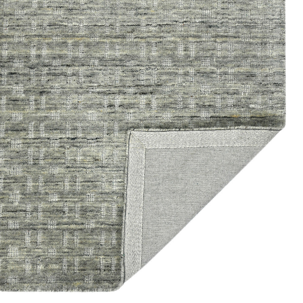 Houston Aliya Area Rug, Gray, 8'9" x 11'9", Geometric