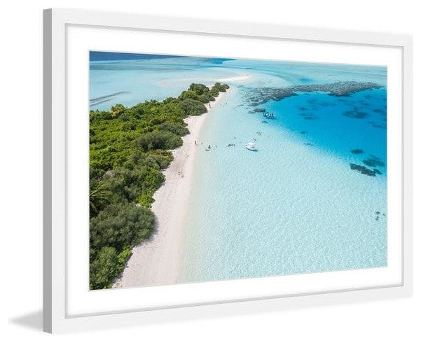"My Oasis" Framed Painting Print, 18"x12"