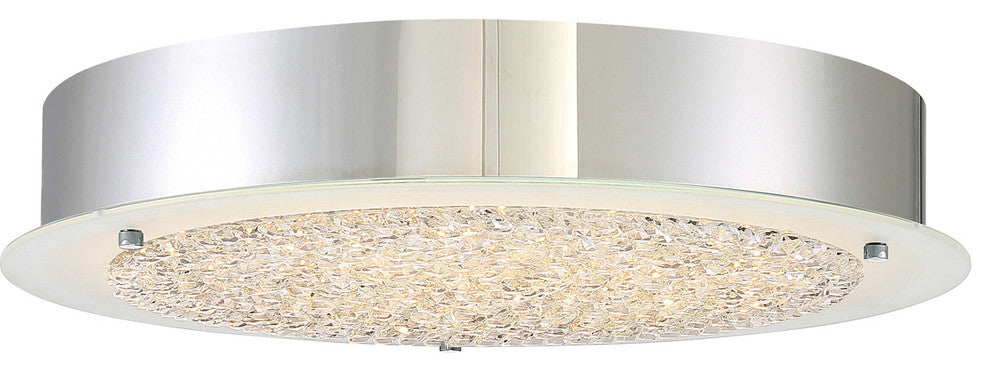 Quoizel PCBZ1616C LED Flush Mount Blaze Polished Chrome