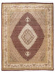 Bilaspur, One-of-a-Kind Hand-Knotted Area Rug Red, 8'1"x10'5"