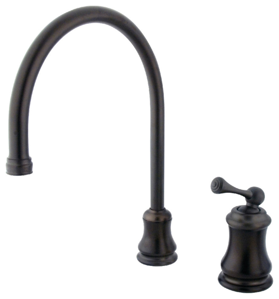 Kingston Brass Single-Handle Kitchen Faucet, Oil Rubbed Bronze