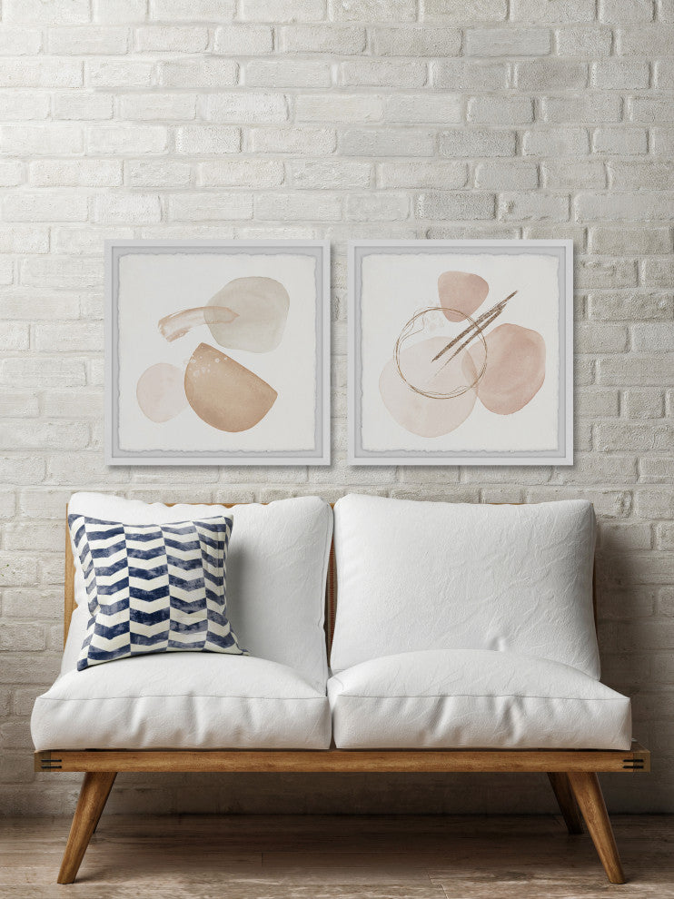 Controllable Outbreak Diptych, 2-Piece Set, 24x24 Panels