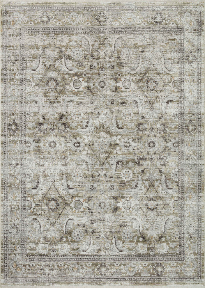 Loloi Bonney Moss / Stone Area Rug, 2'-0" X 3'-0"