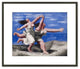 Deux femmes courant sur la plage (La course) (Two Women Running on the Beach (Th