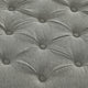Rustic Manor Umar Chair, Button Tufted, Linen, Gray