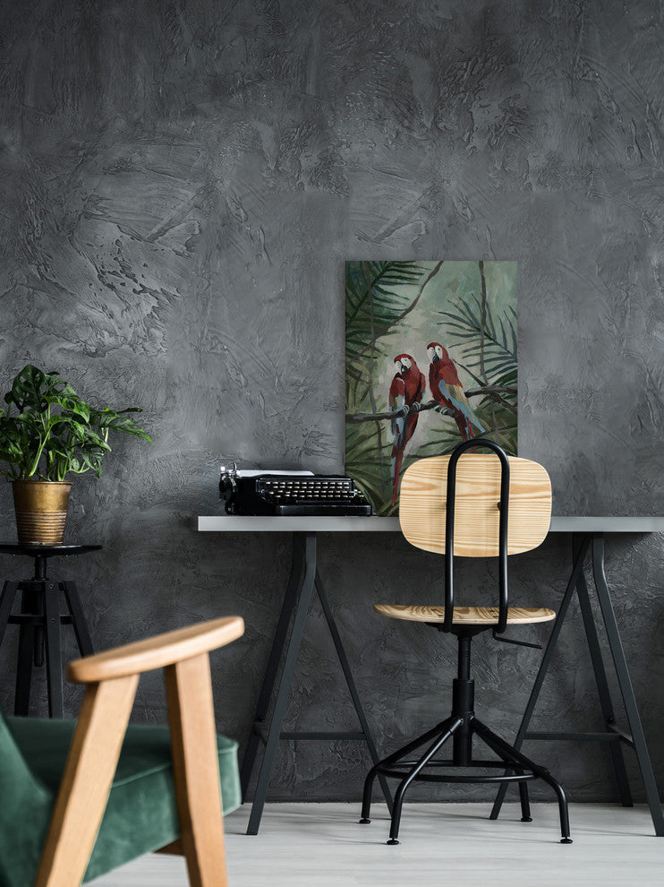 "Side by Side II" Painting Print on Wrapped Canvas, 30"x45"
