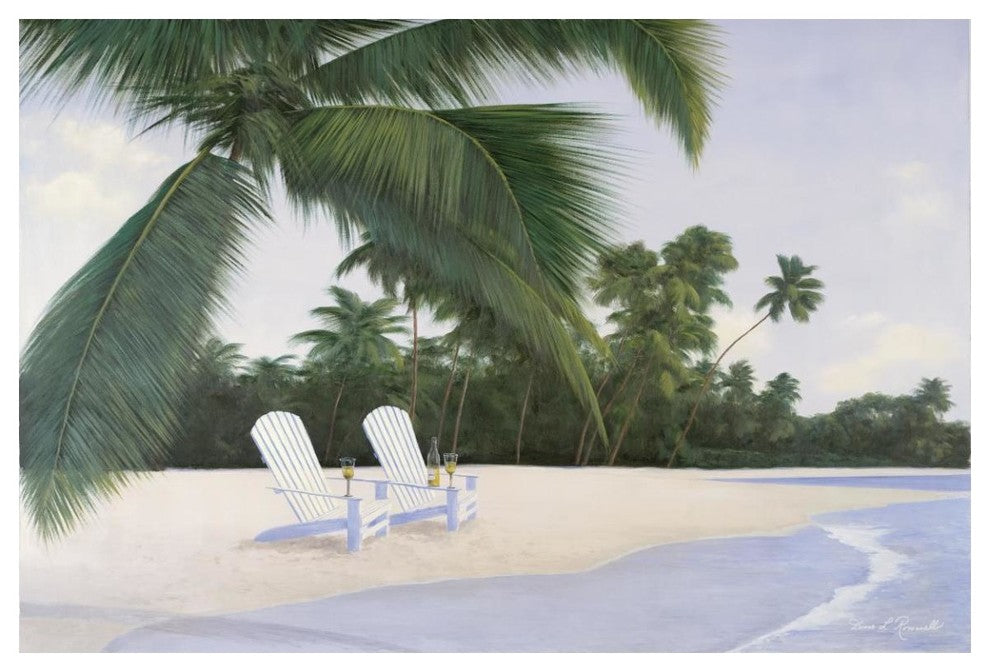 "Island Hideaway" Digital Paper Print by Diane Romanello, 50"x34"