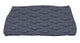 Fan Dance 28"x58" Navy Blue Geometric Bath Towel