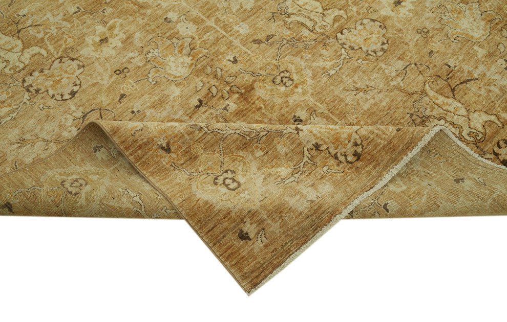 Rug N Carpet - Hand-knotted Oriental 7' 11'' x 9' 6'' Wool Oushak Area Rug