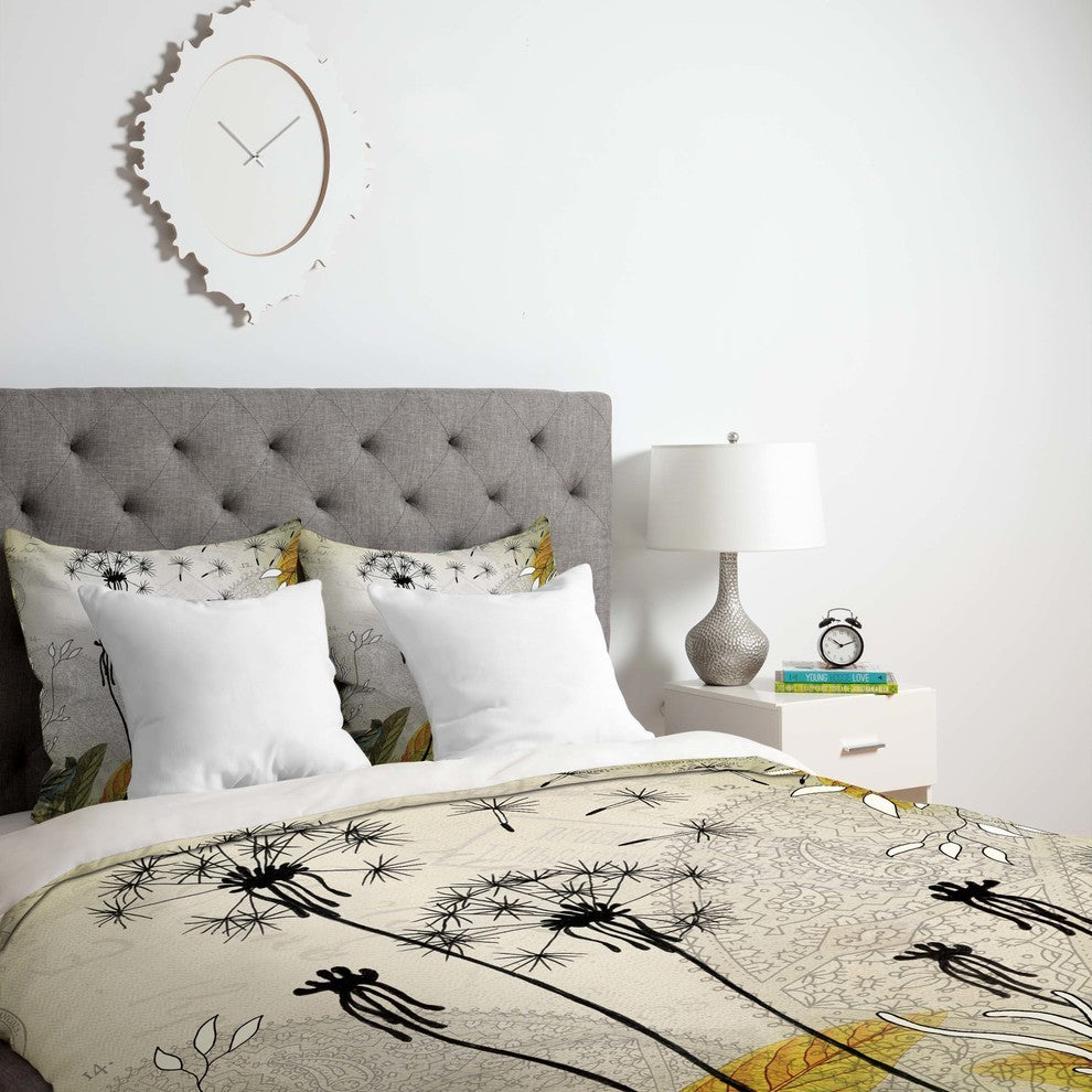 Deny Designs Iveta Abolina Little Dandelion Duvet Cover - Lightweight