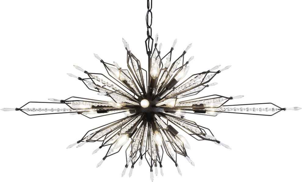 Varaluz-311N20CB-20 Light Linear Pendant Carbon