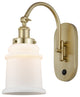 Innovations 918-1W-SG-G181 Canton 1 Light 6.5" Sconce, Satin Gold
