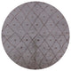 Ahgly Company Indoor Round Mid-Century Modern Area Rugs, 4' Round