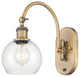 Innovations 518-1W-BB-G122-6 1-Light Sconce, Brushed Brass