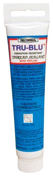 RectorSealÂ® Tru-Blu™ Vibration Resistant Pipe Thread Sealant, 1.75 Oz
