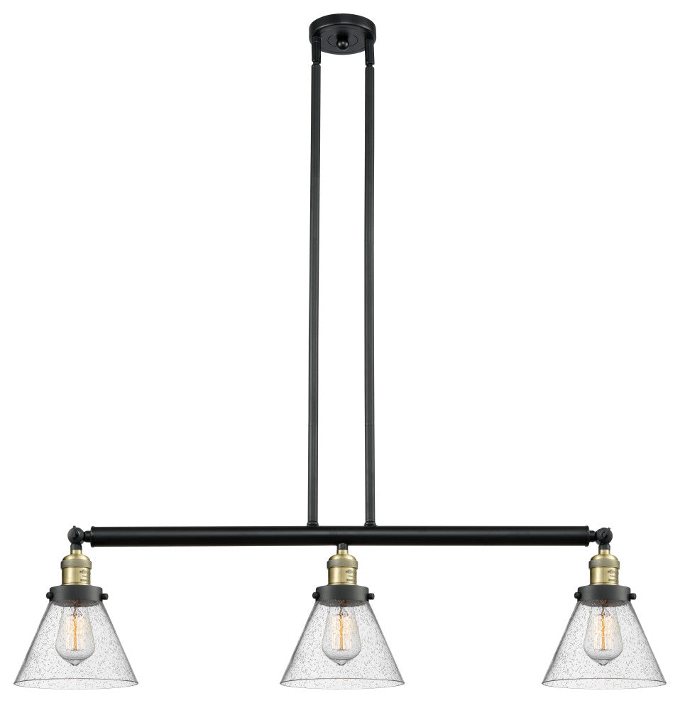 Innovations Lighting 213-Bab-S-G44-Led 3 Light Dimmable Led Island Light