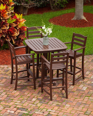 POLYWOOD La Casa Cafe 5-Piece Bar Set