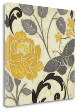 "Perfect Petals I Yellow" By Pela Studio, Giclee Print on Gallery Wrap Canvas