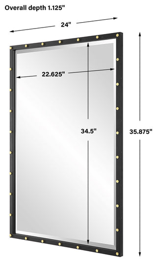 Uttermost Benedo Industrial Vanity Mirror
