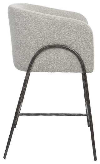 Uttermost 23737 Jacobsen Gray 27" Counter Stool