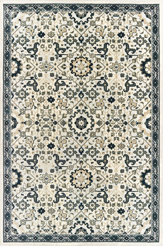 Oriental Weavers Sphinx Bowen 73J Rug, Ivory/Navy, 6'7"x9'6"