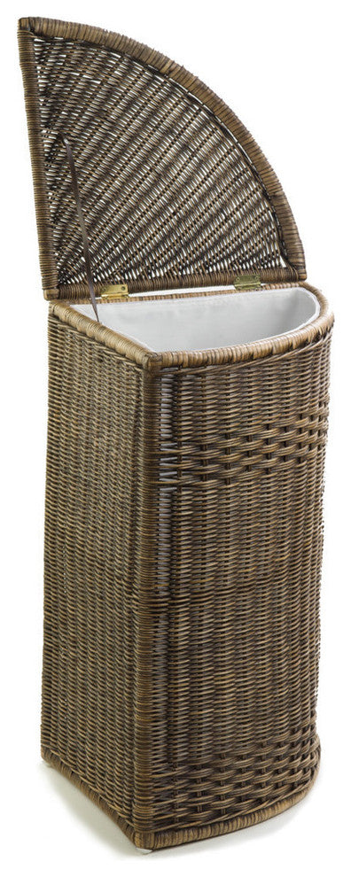 Corner Wicker Hamper