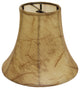 5" Antique Parchment Set of 6 Empire Slanted Chandelier Lampshades