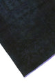 Vintage Distressed Overdyed Aidh Purple Rug