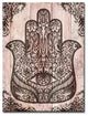 Ready2HangArt Inspirational 'Hamsa Hand II' Wrapped Canvas Wall Art