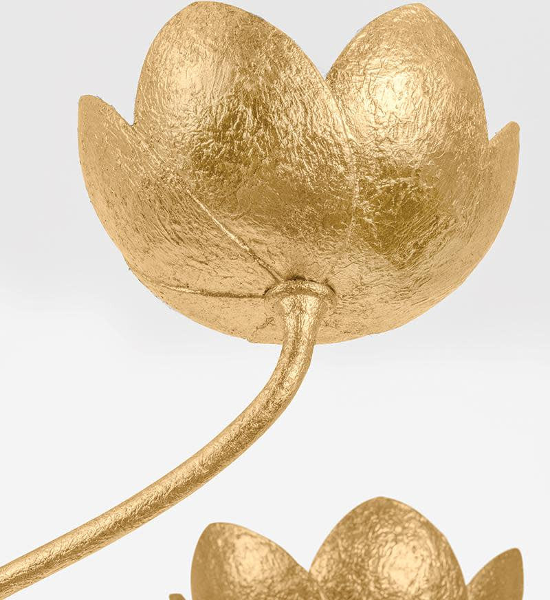 Troy Lighting F2048 Arcata 8 Light 55"W Chandelier - Vintage Gold Leaf