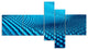 Abstract Blue Wavy Background, Abstract Canvas Wall Art, 60"x32", 5 panels