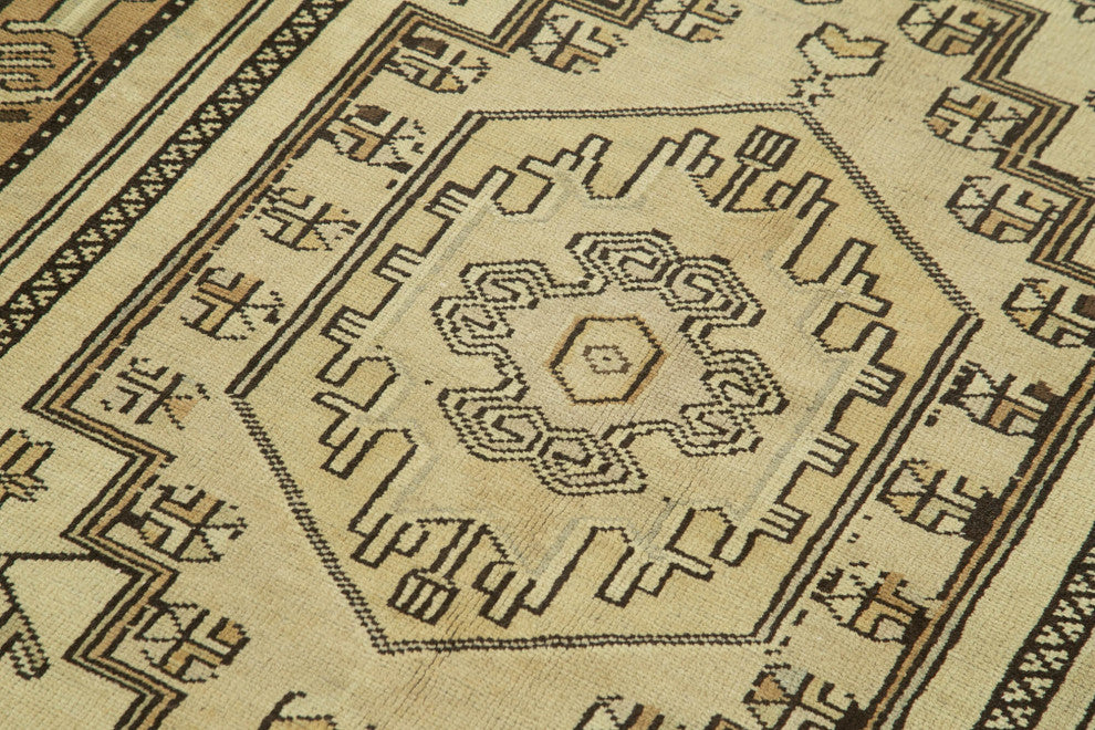 Rug N Carpet - Handwoven Turkish 3' 9'' x 7' 3'' Unique Wool Rug