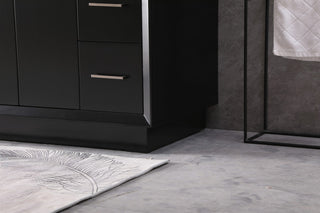 42" SIngle Bathroom Vanity, Black