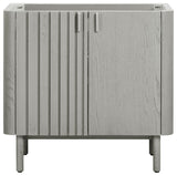 Blakely Vanity Only Collection, Gray Oak, 36