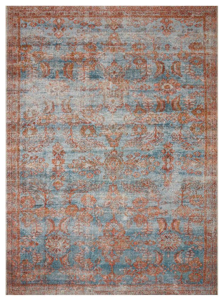 Sebastian SEB-07 Ocean/Spice 18" x 18" Sample