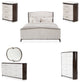 AICO Furniture Paris Chic 6 Piece Cali Bedroom Set